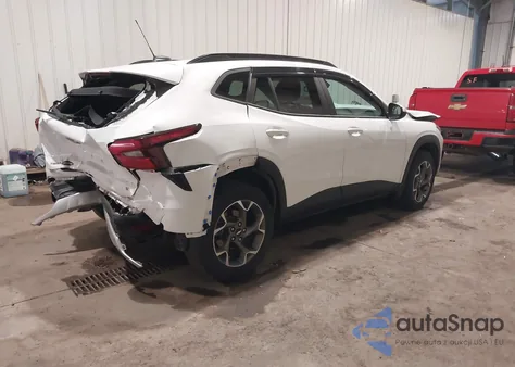 2024 Chevrolet Trax Fwd Lt из США, поврежденный, VIN KL77LHE27RC164109